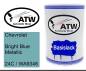 Preview: Chevrolet, Bright Blue Metallic, 24C / WA9346: 500ml Lackdose, von ATW Autoteile West.